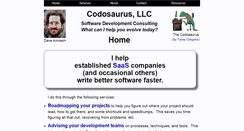 Desktop Screenshot of codosaur.us